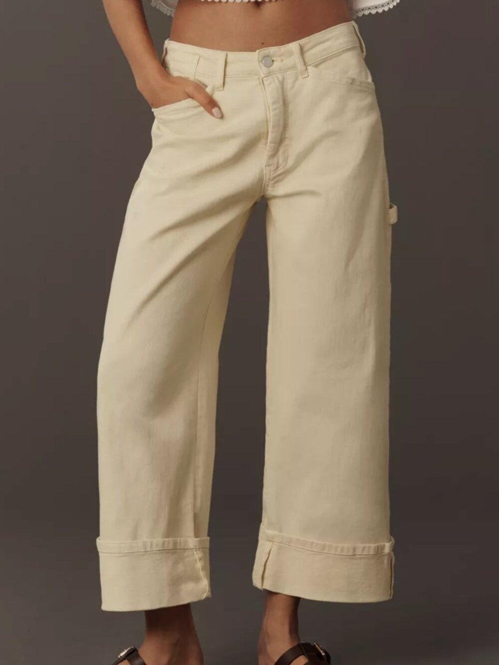 Anthropologie Pilcro Kayden Women’s Carpenter Cropped Jeans Women’s Size 29
